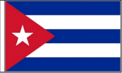 Cuba Hand Waving Flags